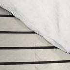Terracotta Thin Black Lines Artwork Comforter Gallery Image 4