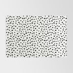 Modern Polka Dot Hand Painted Pattern Rug Gallery Image 2