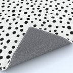 Modern Polka Dot Hand Painted Pattern Rug Gallery Image 4