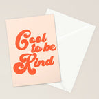 Cool To be Kind Stationery Card Gallery Image 2