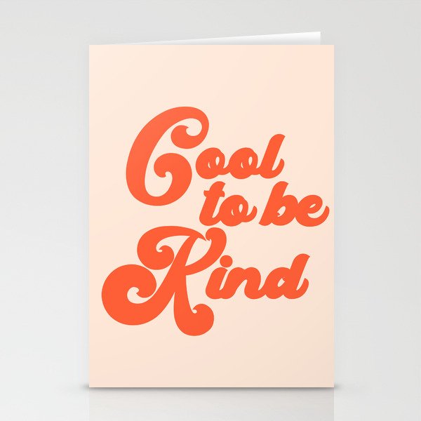 Cool To be Kind Stationery Card Gallery Image 2