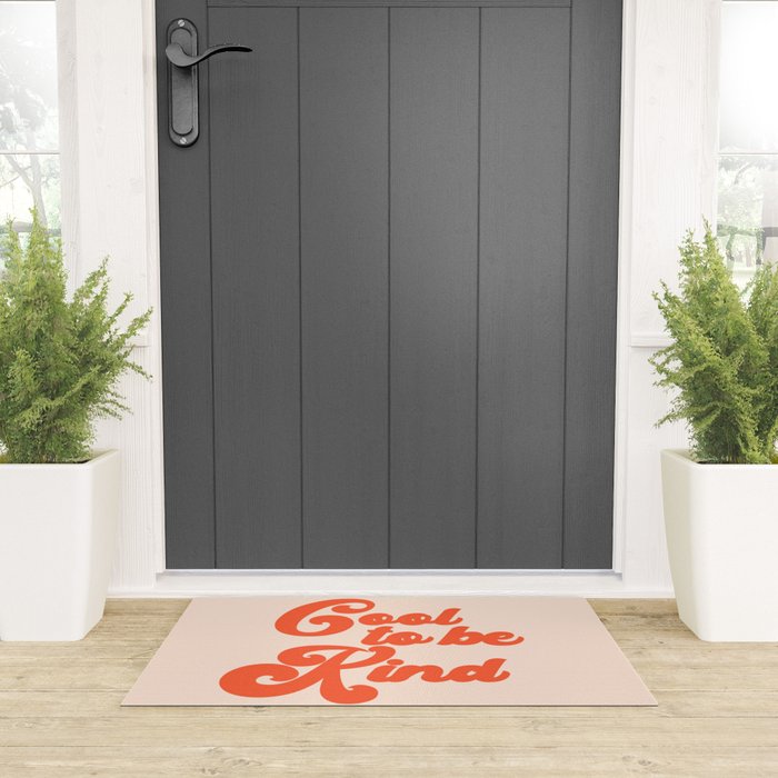 Cool To be Kind Welcome Mat Gallery Image 3