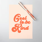 Cool To be Kind Wrapping Paper Gallery Image 1