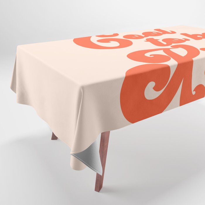 Cool To be Kind Tablecloth Gallery Image 1