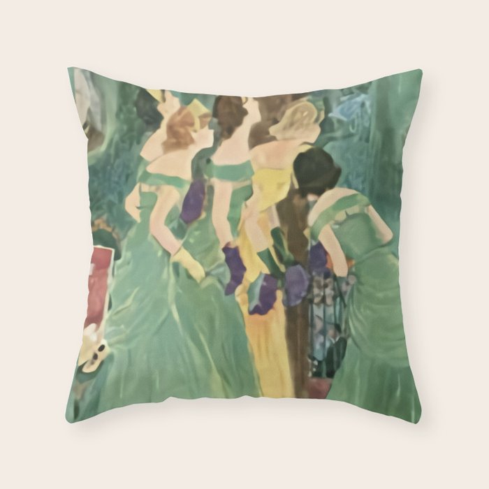The New Yorker - Aesthetic Throw Pillow Gallery Image 6