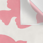 Pink Birds Flying - Painting Wall Tapestry Gallery Image 3
