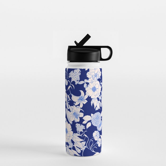 Art Nouveau IV - Night Water Bottle Gallery Image 1