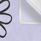 No Idea Daisy in Lilac Wall Tapestry Gallery Image 3
