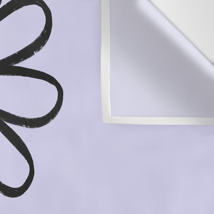 No Idea Daisy in Lilac Wall Tapestry Gallery Image 3