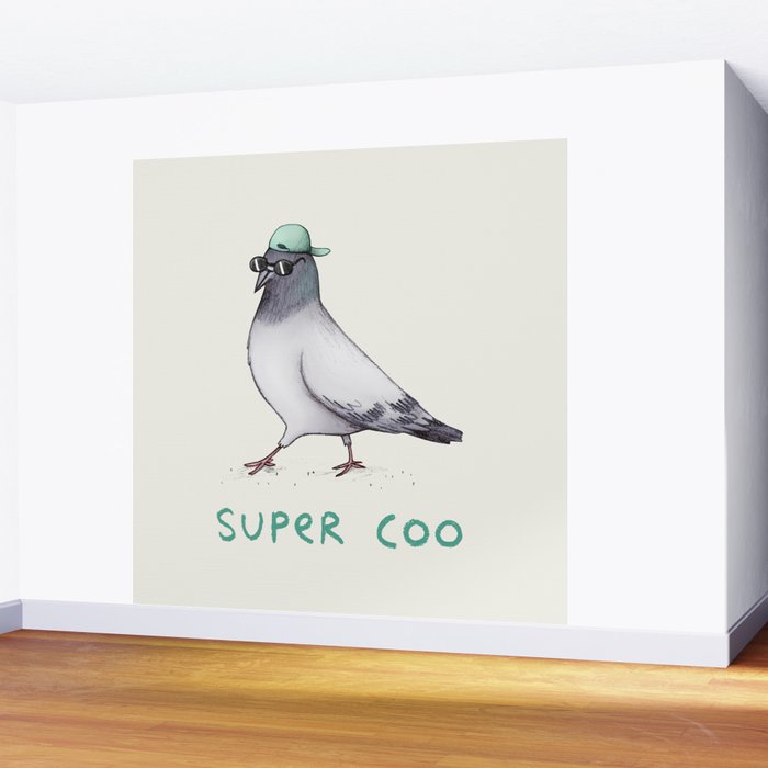 Super Coo Wall Mural Gallery Image 2