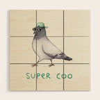 Super Coo Wood Wall Art Gallery Image 1
