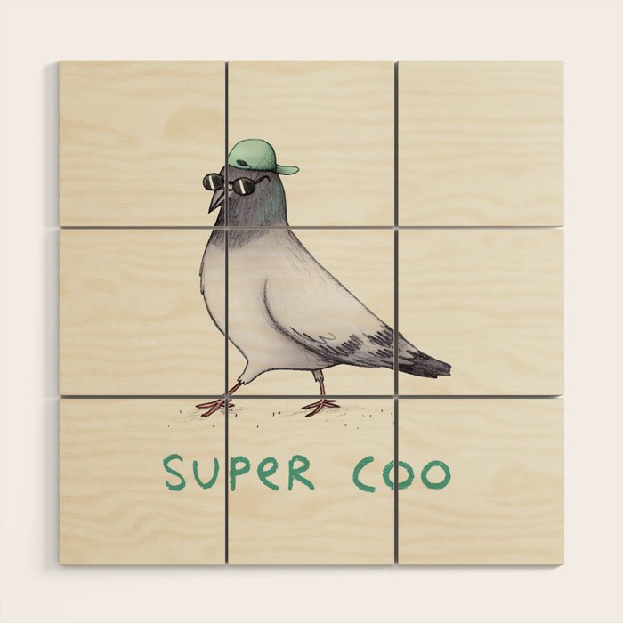 Super Coo Wood Wall Art Gallery Image 1