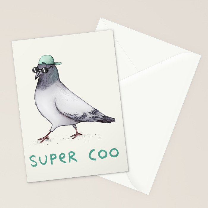 Super Coo Stationery Card Gallery Image 2