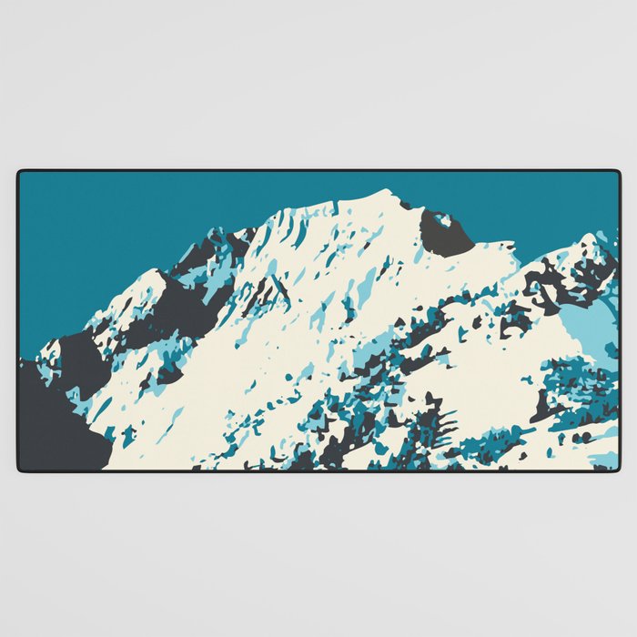 Ski Alta Utah Vintage Ski Poster Desk Mat Gallery Image 3