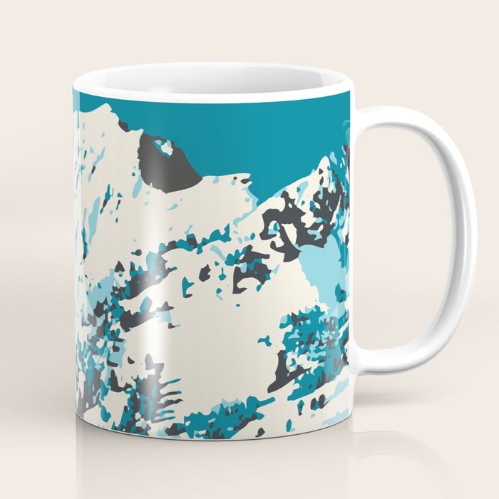 Ski Alta Utah Vintage Ski Poster Coffee Mug Gallery Image 1