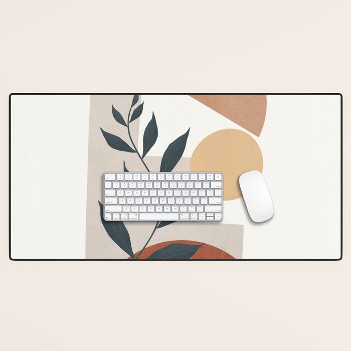 Shapes and Branches 03 Desk Mat Gallery Image 1