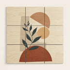 Shapes and Branches 03 Wood Wall Art Gallery Image 1
