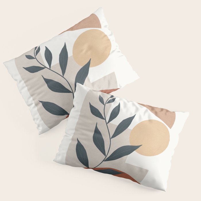 Shapes and Branches 03 Pillow Sham Gallery Image 3