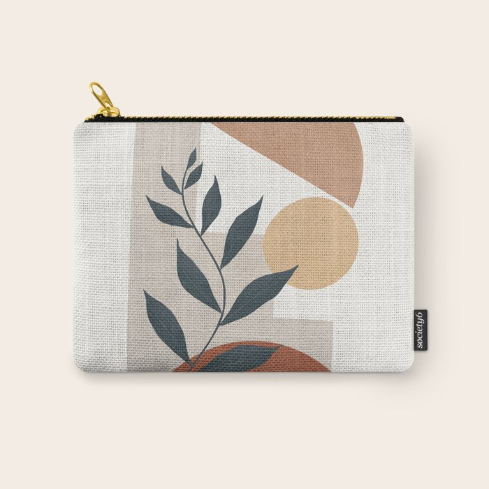 Shapes and Branches 03 Carry All Pouch Gallery Image 1