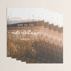 And So The Adventure Begins - Rustic Western Wrapping Paper Gallery Image 3
