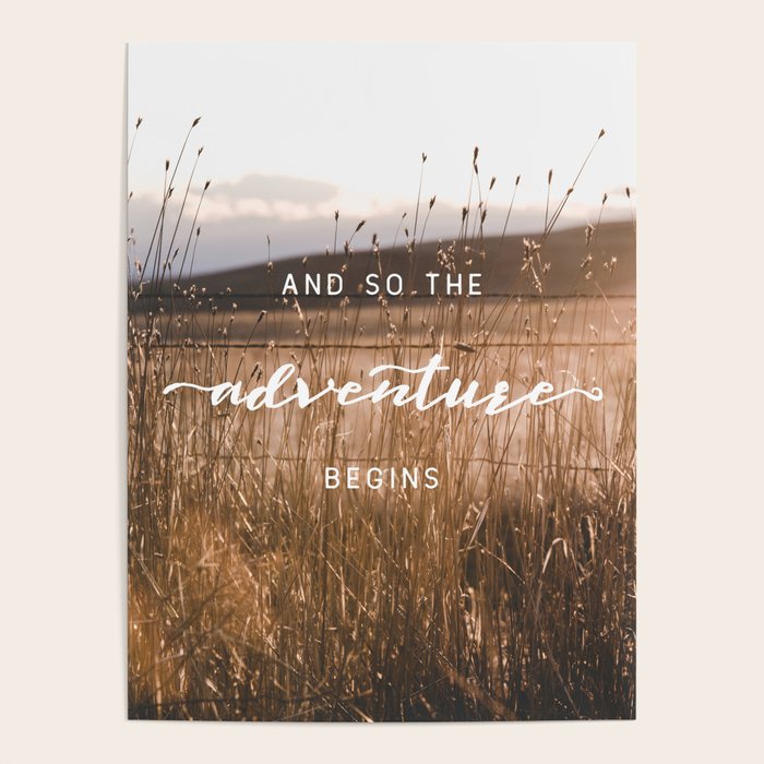 And So The Adventure Begins - Rustic Western Poster Gallery Image 4