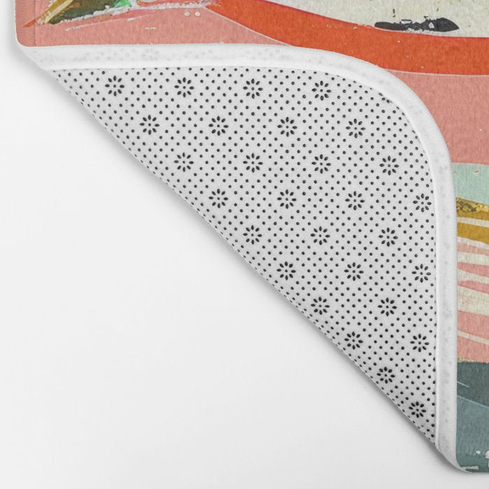 Sardines on Stripes Bath Mat Gallery Image 2
