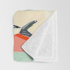 Sardines on Stripes Throw Blanket Gallery Image 3