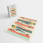 Sardines on Stripes Jigsaw Puzzle Gallery Image 2