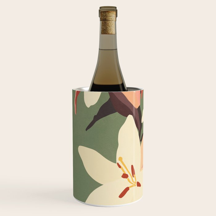 White Lilies 2 Wine Chiller Gallery Image 2