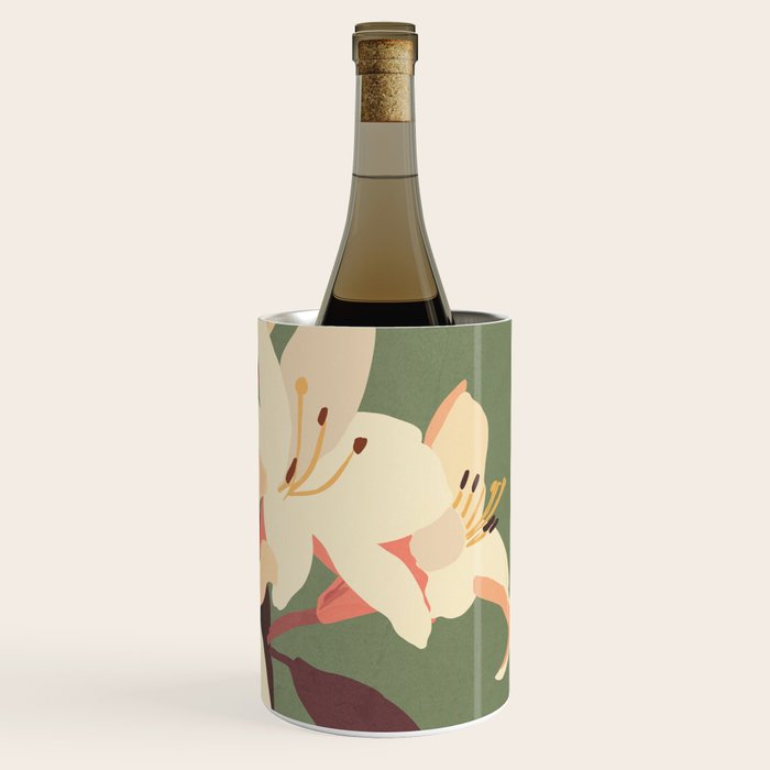 White Lilies 2 Wine Chiller Gallery Image 3