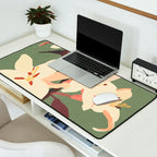 White Lilies 2 Desk Mat Gallery Image 2