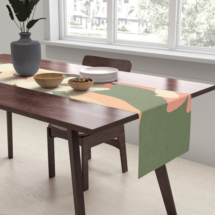 White Lilies 2 Table Runner Gallery Image 2