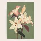 White Lilies 2 Poster Gallery Image 4