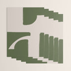 Green Geometric Original Shape Wrapping Paper Gallery Image 3