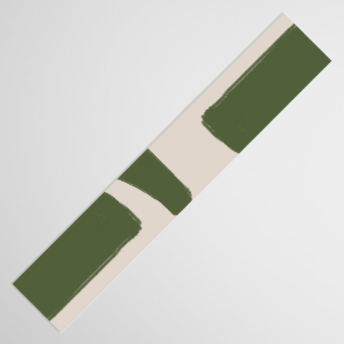 Green Geometric Original Shape Table Runner Gallery Image 3