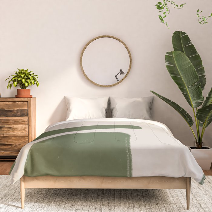Green Geometric Original Shape Comforter Gallery Image 3