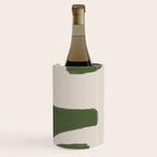 Green Geometric Original Shape Wine Chiller Gallery Image 1