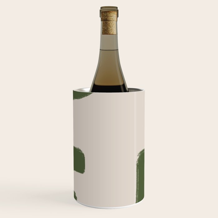 Green Geometric Original Shape Wine Chiller Gallery Image 3