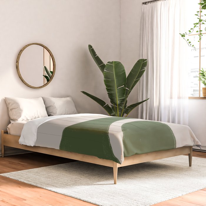 Green Geometric Original Shape Comforter Gallery Image 2