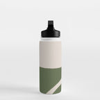 Green Geometric Original Shape Water Bottle Gallery Image 3