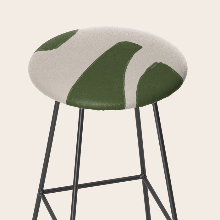 Green Geometric Original Shape Stool Gallery Image 2