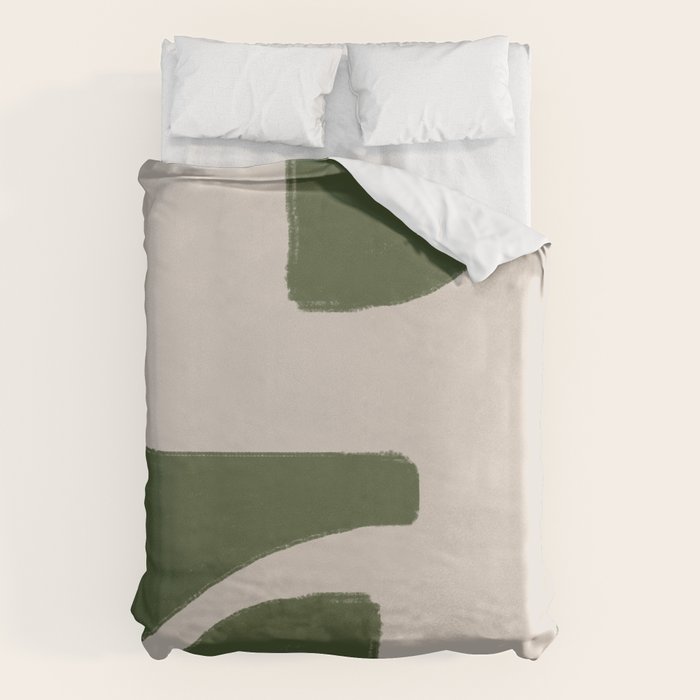Green Geometric Original Shape Duvet Cover Gallery Image 6