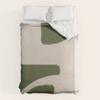 Green Geometric Original Shape Duvet Cover Gallery Image 6
