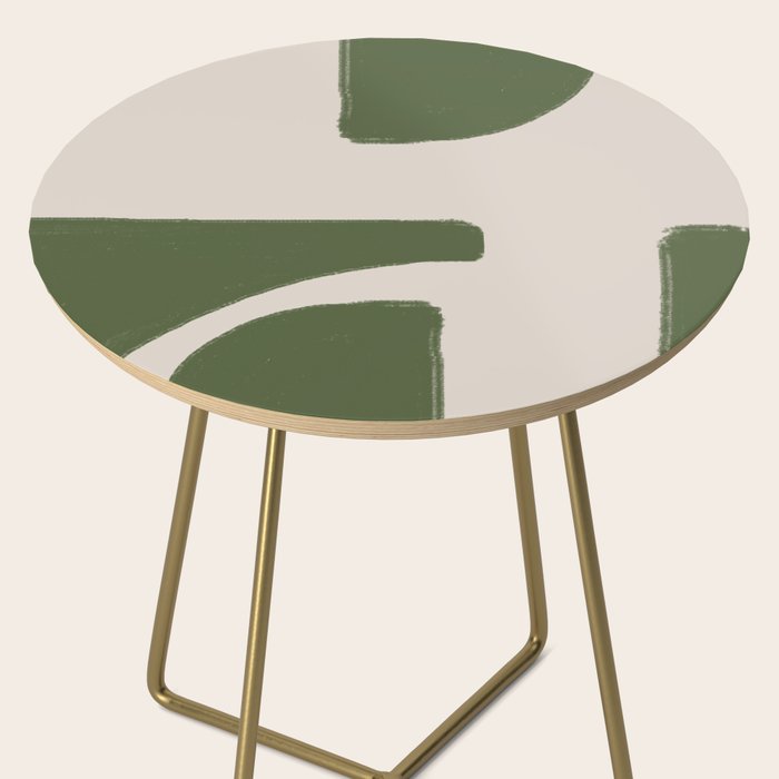 Green Geometric Original Shape Side Table Gallery Image 2