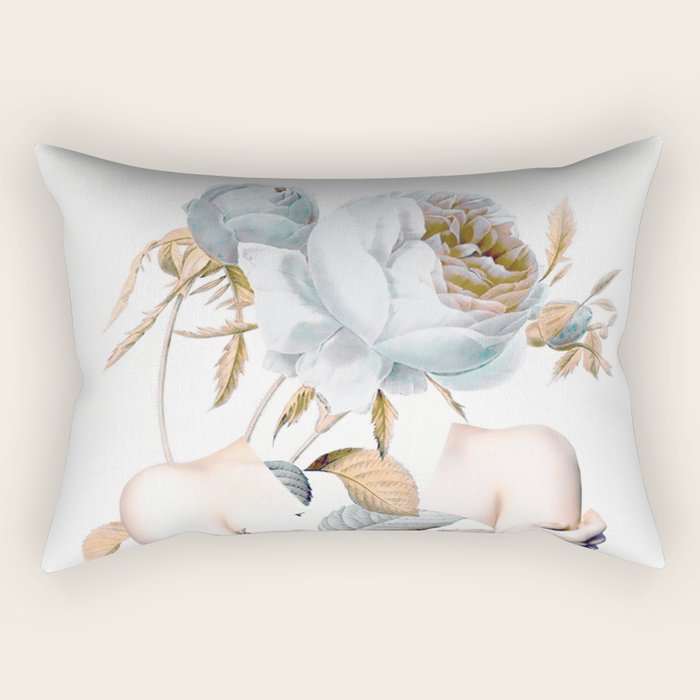 Inner beauty-collage 2 Rectangular Pillow Gallery Image 1