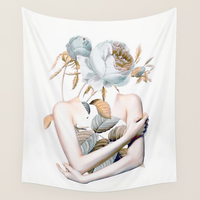 Inner beauty-collage 2 Wall Tapestry Gallery Image 4