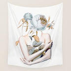 Inner beauty-collage 2 Wall Tapestry Gallery Image 4