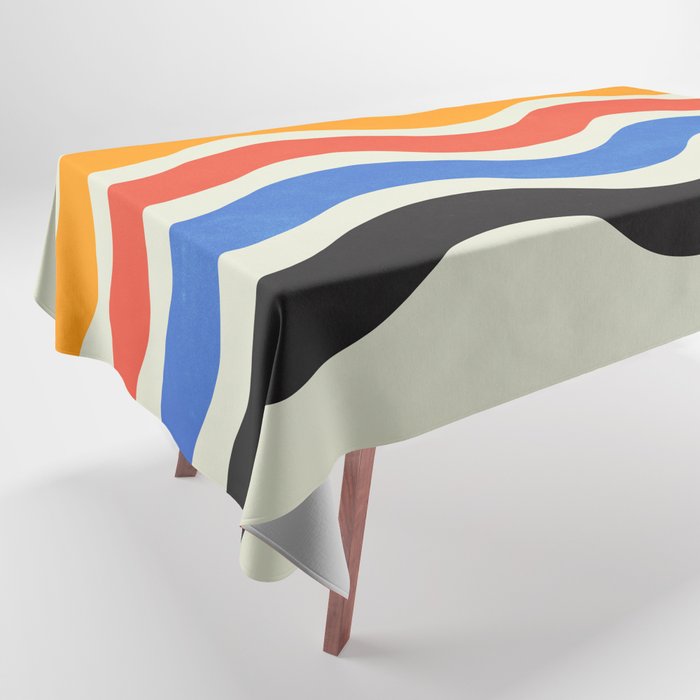 Bauhaus Waves Tablecloth Gallery Image 1