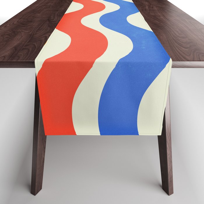 Bauhaus Waves Table Runner Gallery Image 1