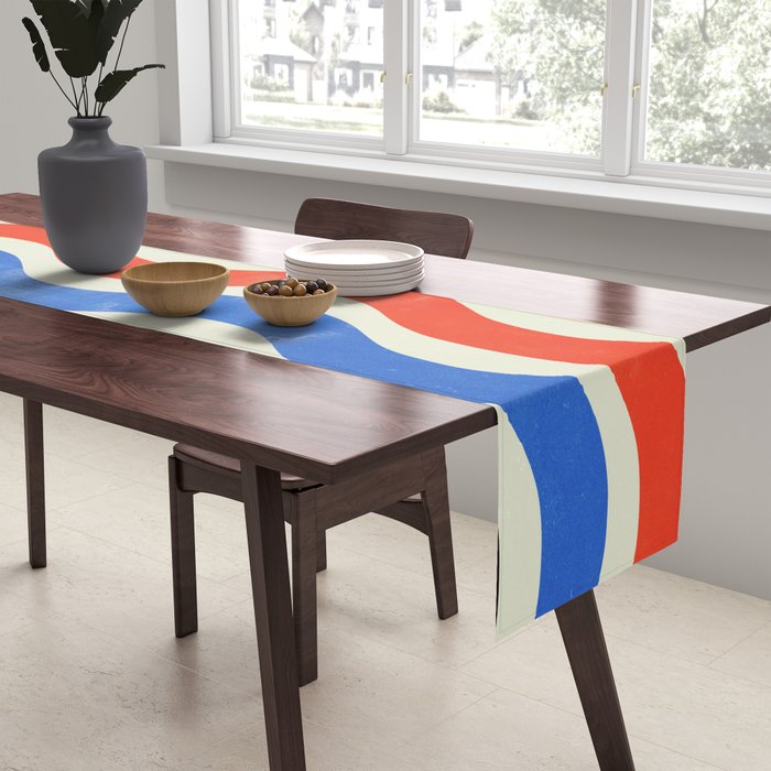 Bauhaus Waves Table Runner Gallery Image 2